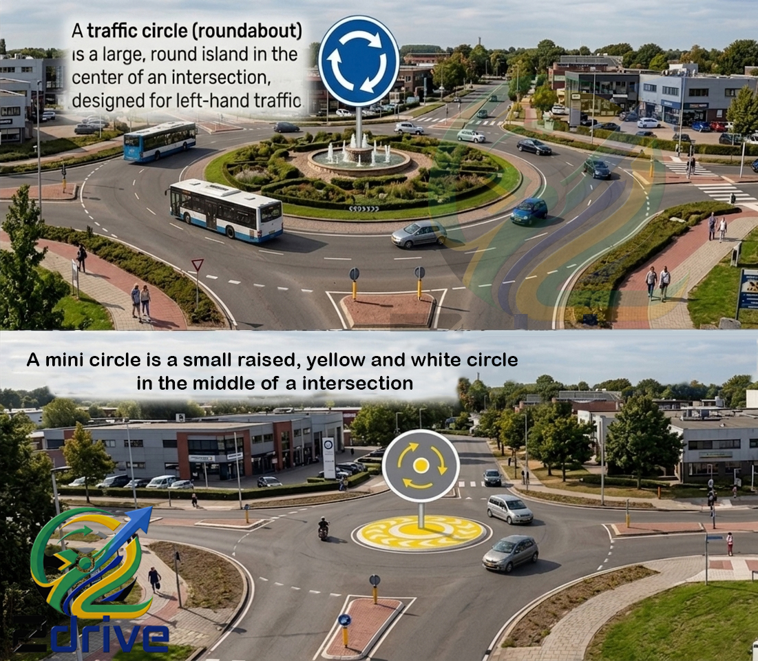 Drivers test road rules 